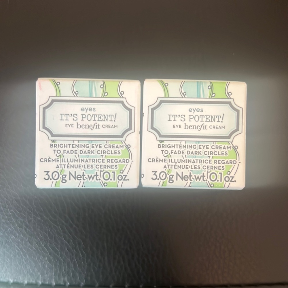 BRAND NEW - Benefit IT’S POTENT Eye cream Duo
